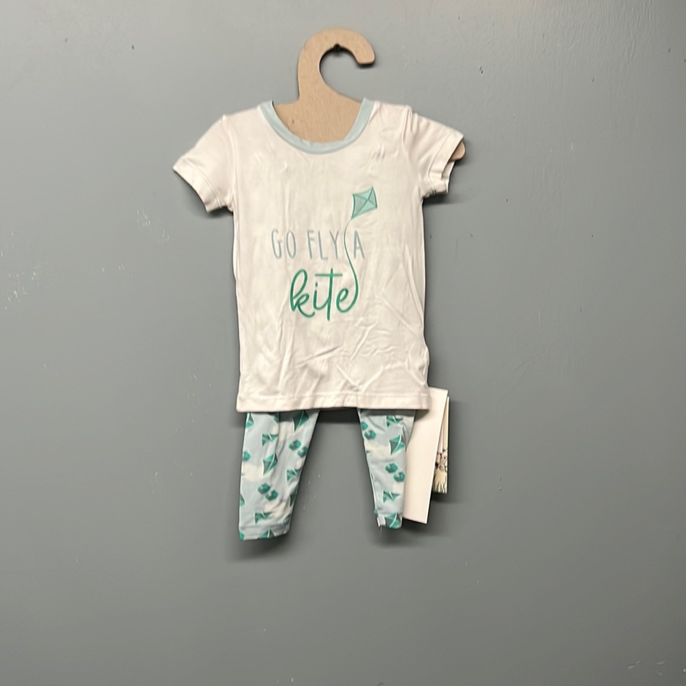 Short sleeve kickee pants windy day kites